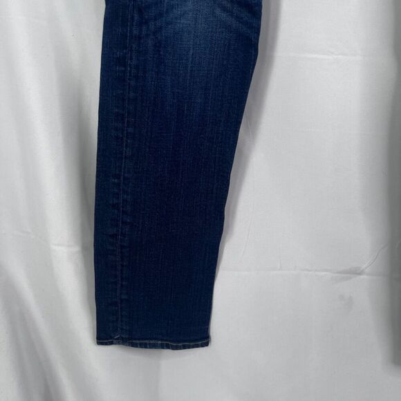 H&M Denim Blue Slim Leg Mid Wash Denim Non Destructed Jeans Size 31 - Picture 7 of 10